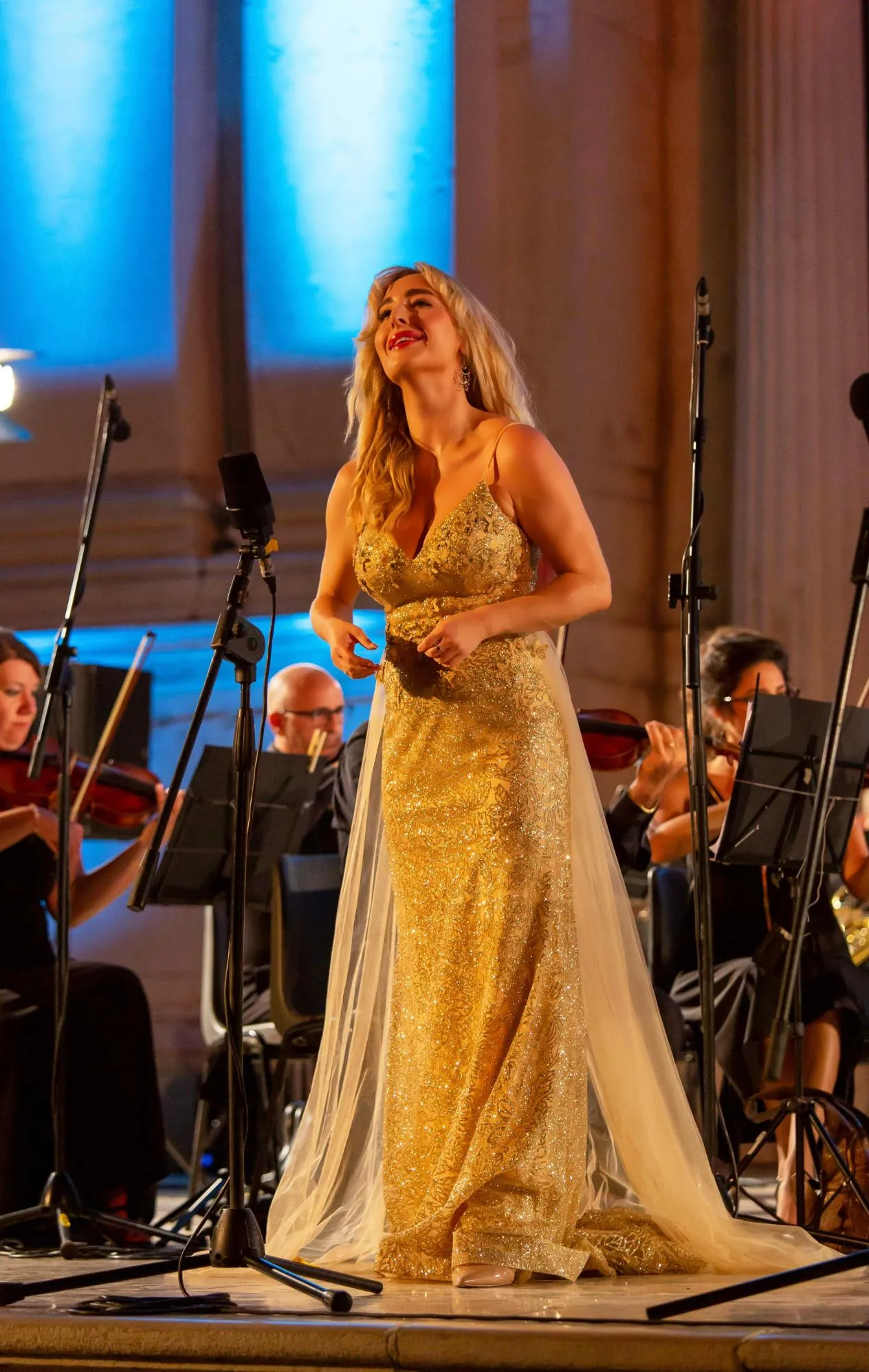 Venicia Rasmussen concert in Italy